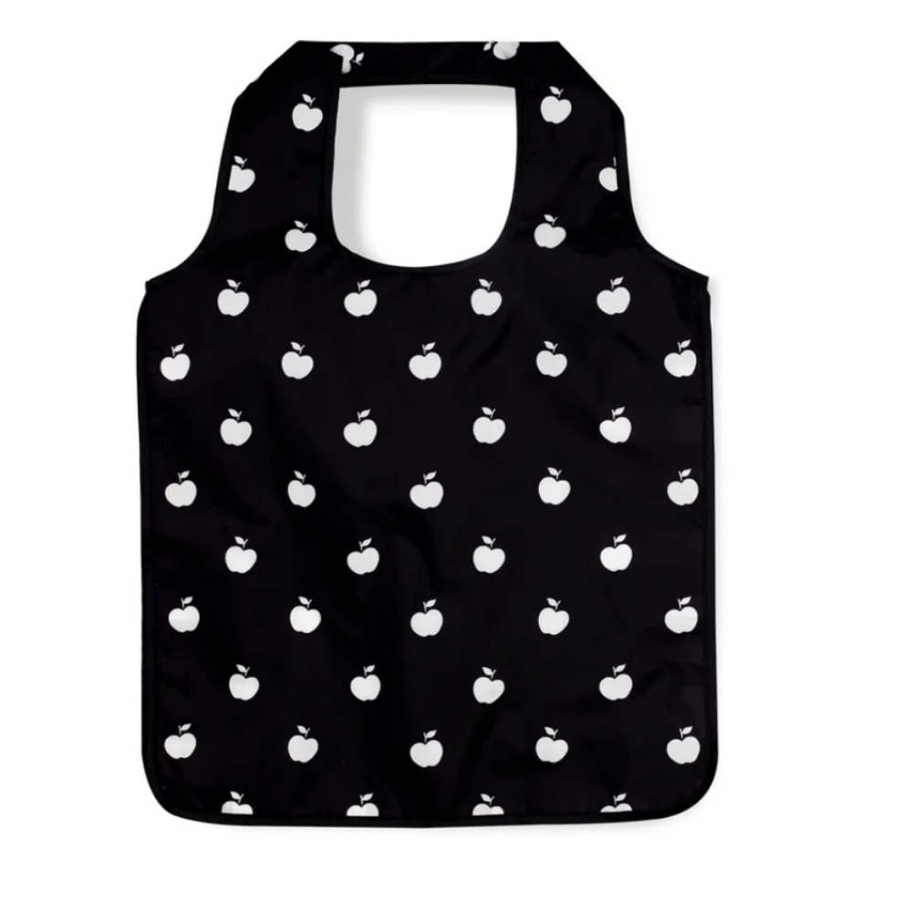 kate spade Apple dot stripes reusable Shopping Tote